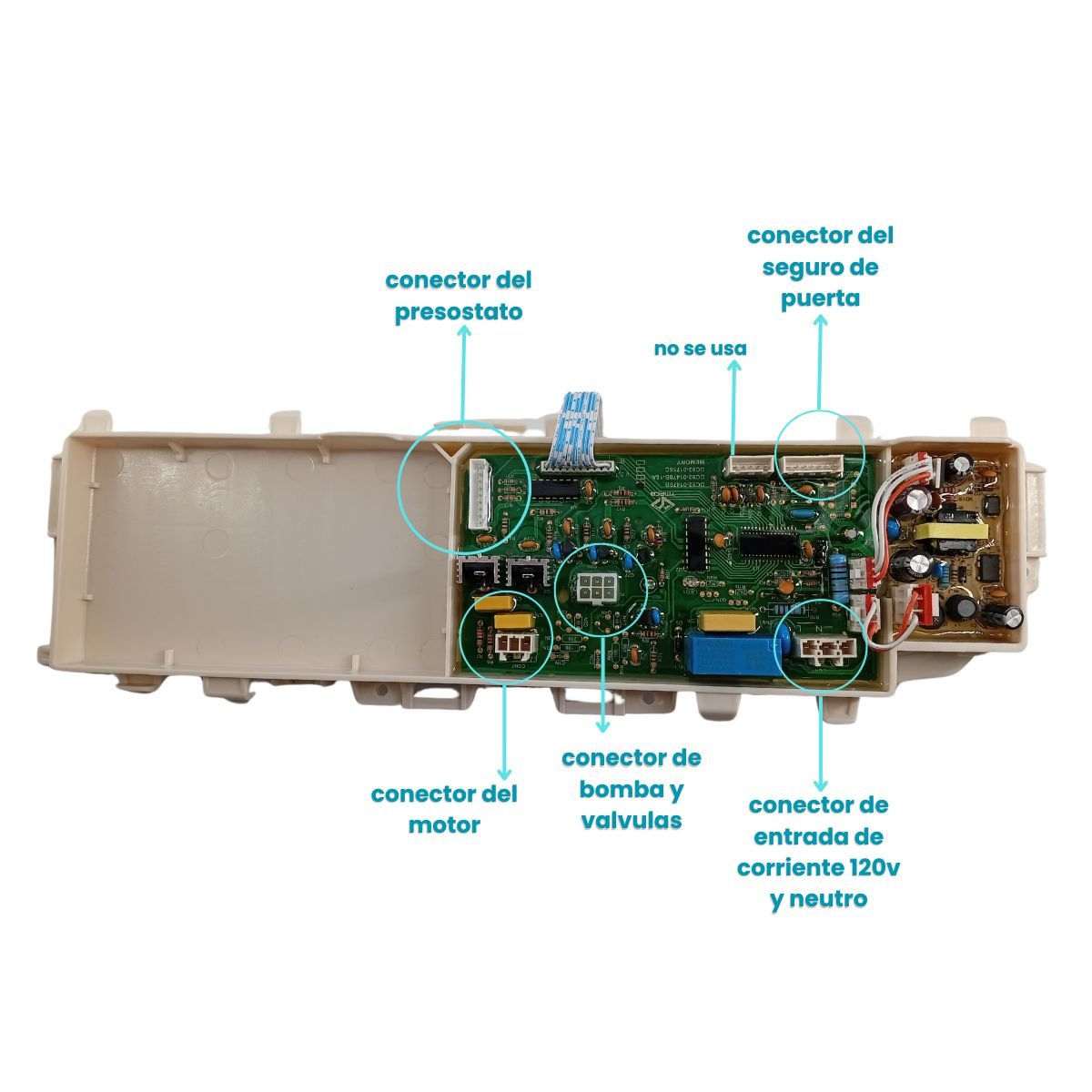 Tarjeta control panel doble samsung wooble