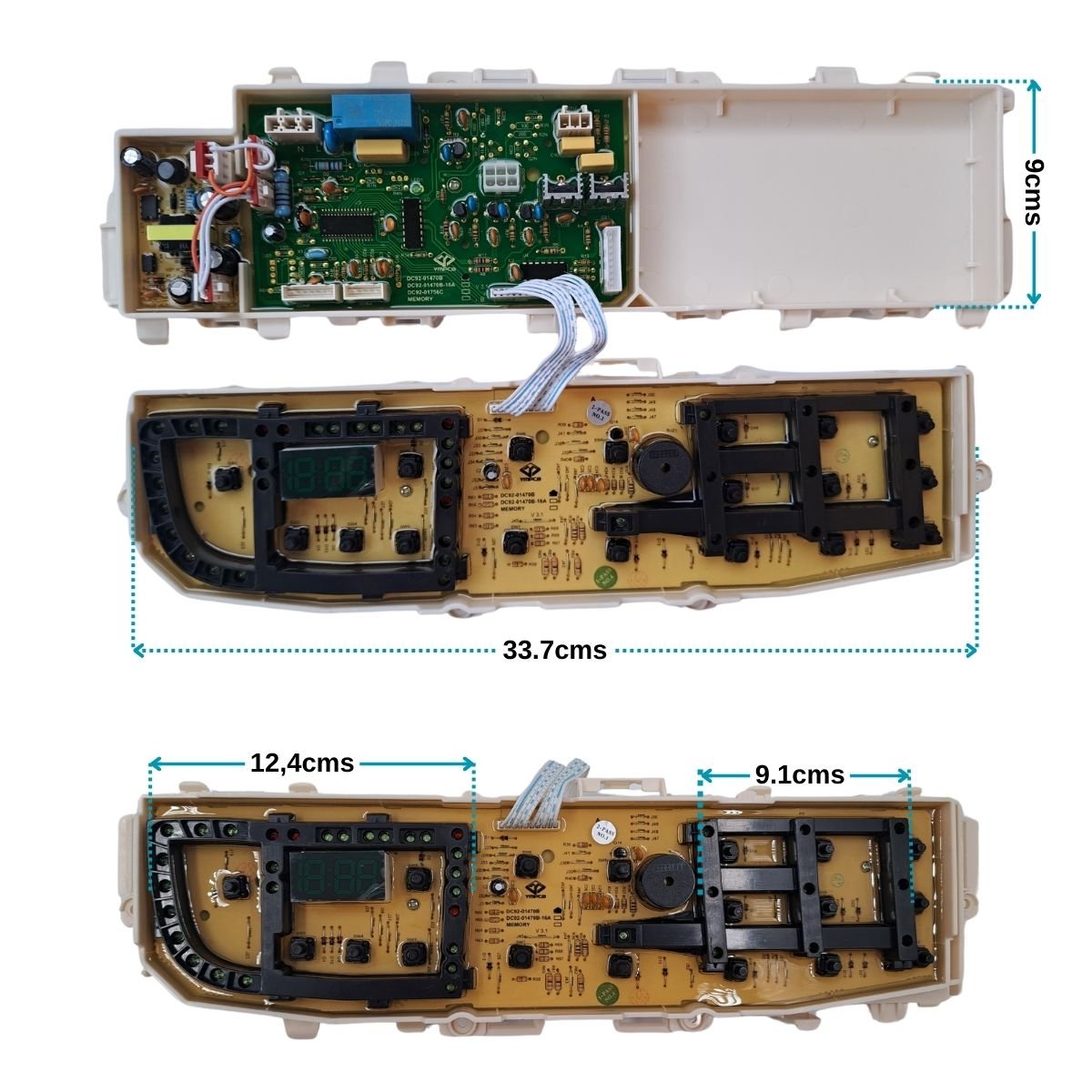 Tarjeta control panel doble samsung wooble