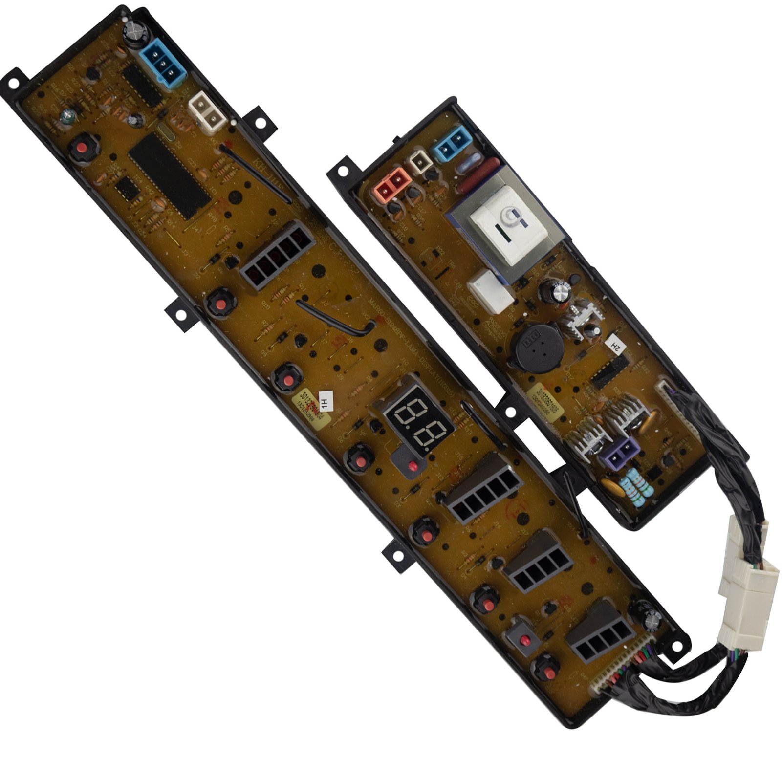 diagonal Tarjeta control panel doble lavadora mabe digital LMA160BZPO