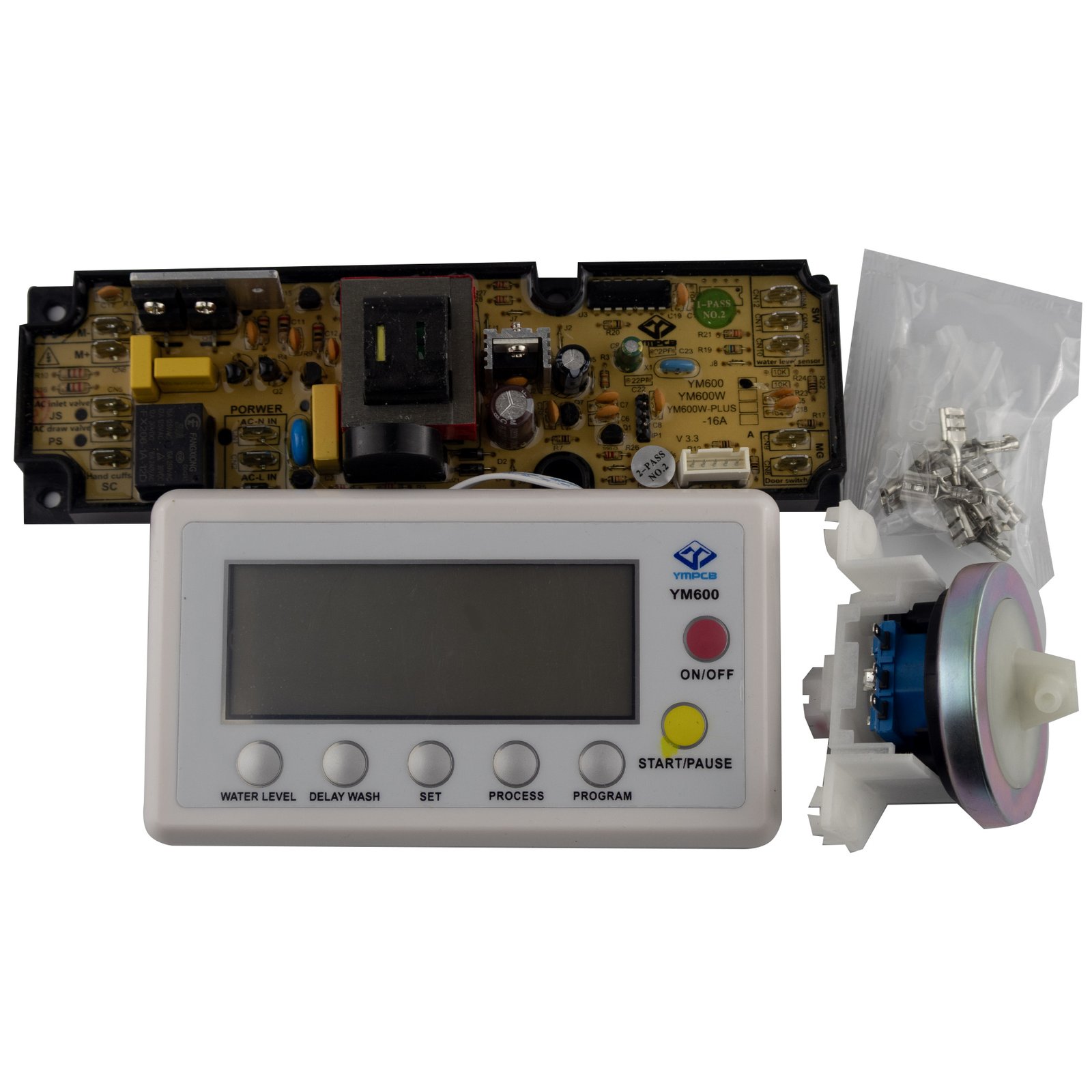 Tarjeta control panel universal para lavadoras digitales