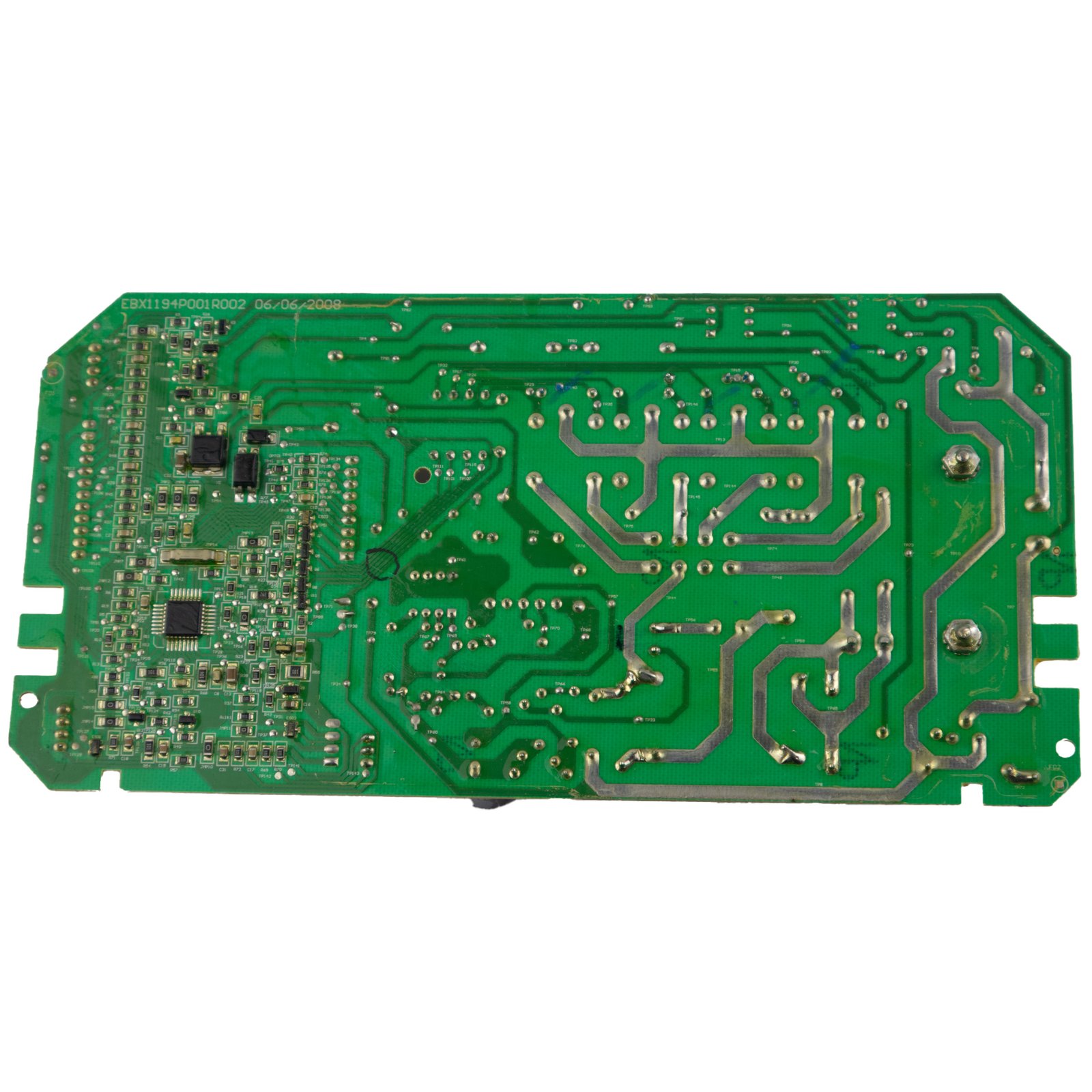 segunda Tarjeta panel control 4 relevos lavadora Mabe de perilla