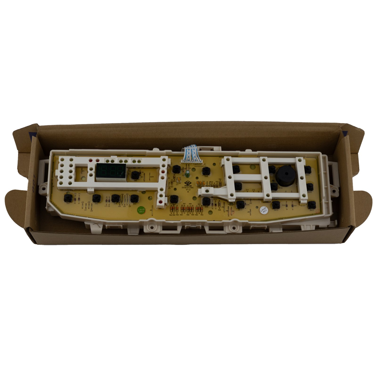 caja Tarjeta control panel lavadora samsung WA19J6730LW