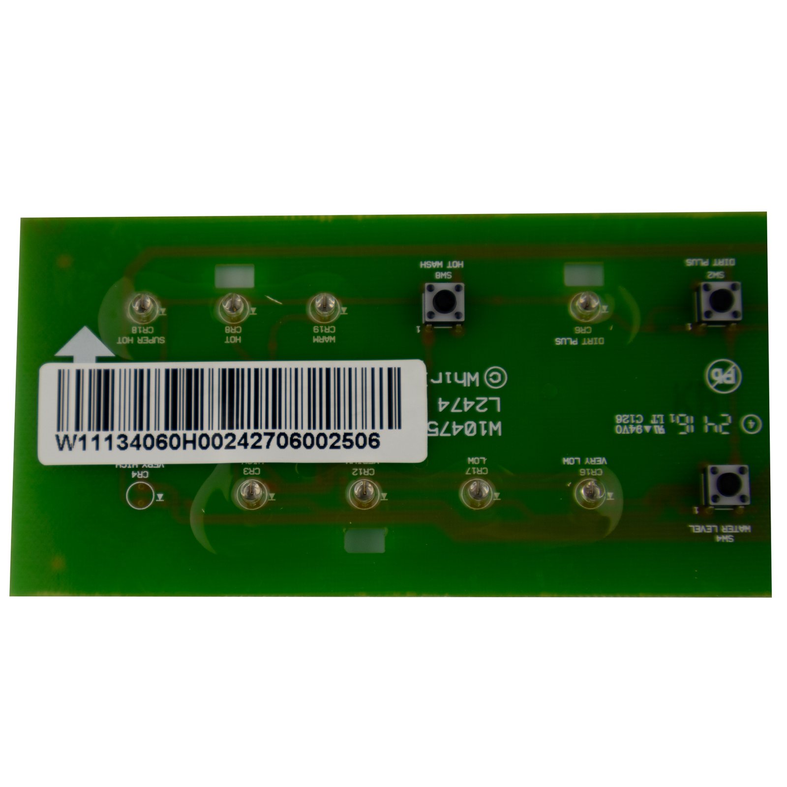 Tarjeta y arnes lavadora Haceb y Whirlpool de 13/14/16Kg original