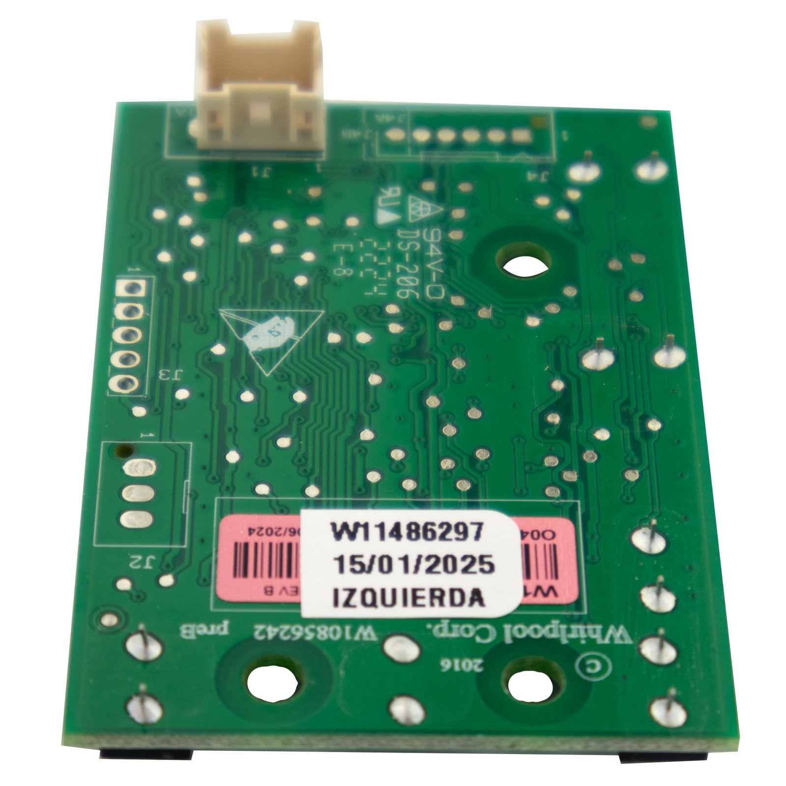 Tarjeta de control lavadora Haceb Atlas de 18Kg, lateral izquierdo original