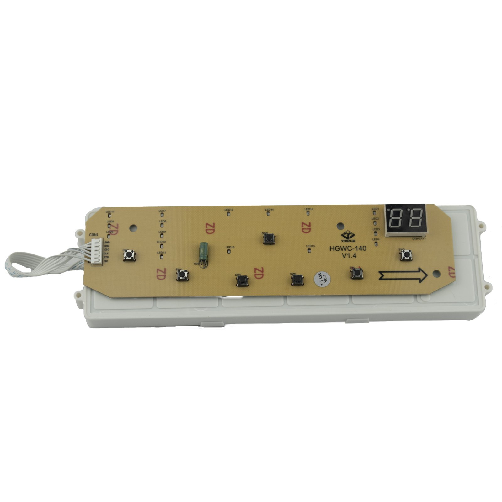 cuarta Tarjeta control panel lavadora Haceb assento as 420