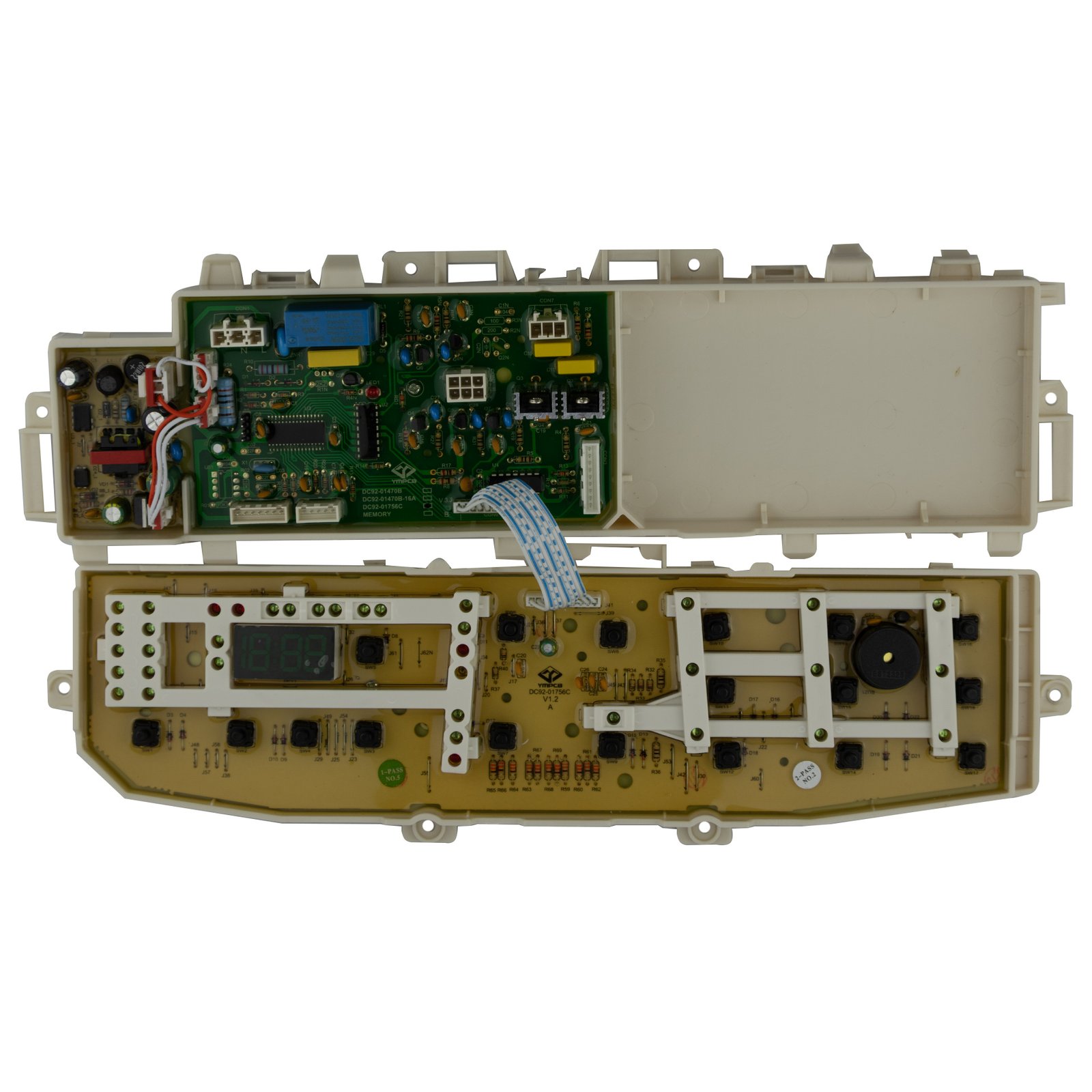 Tarjeta control panel lavadora samsung WA19J6730LW