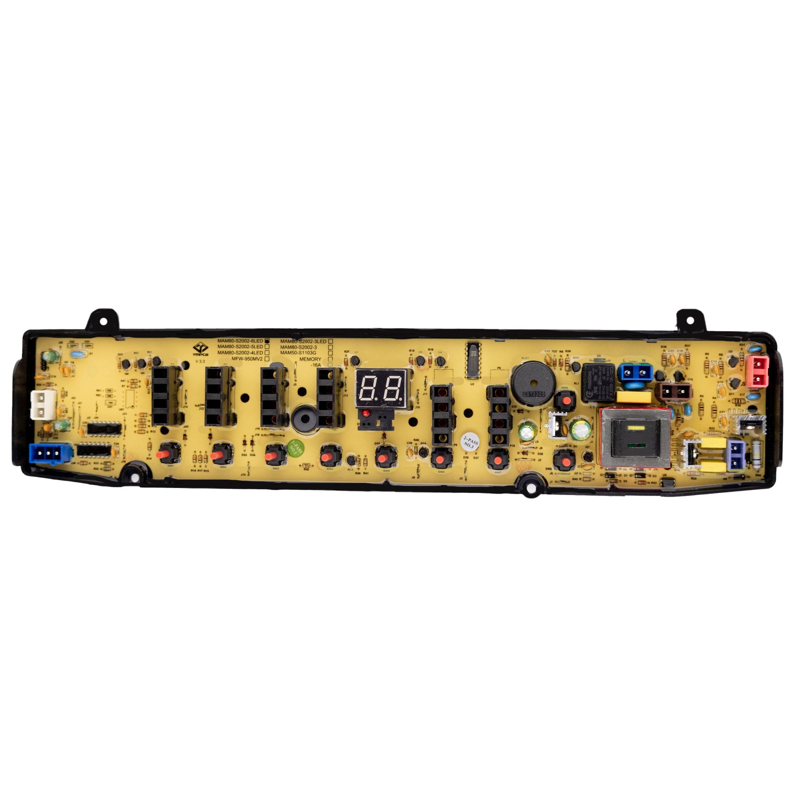 Tarjeta control panel lavadora Whirlpool, Abba, IBG, Olimpo y Kalley