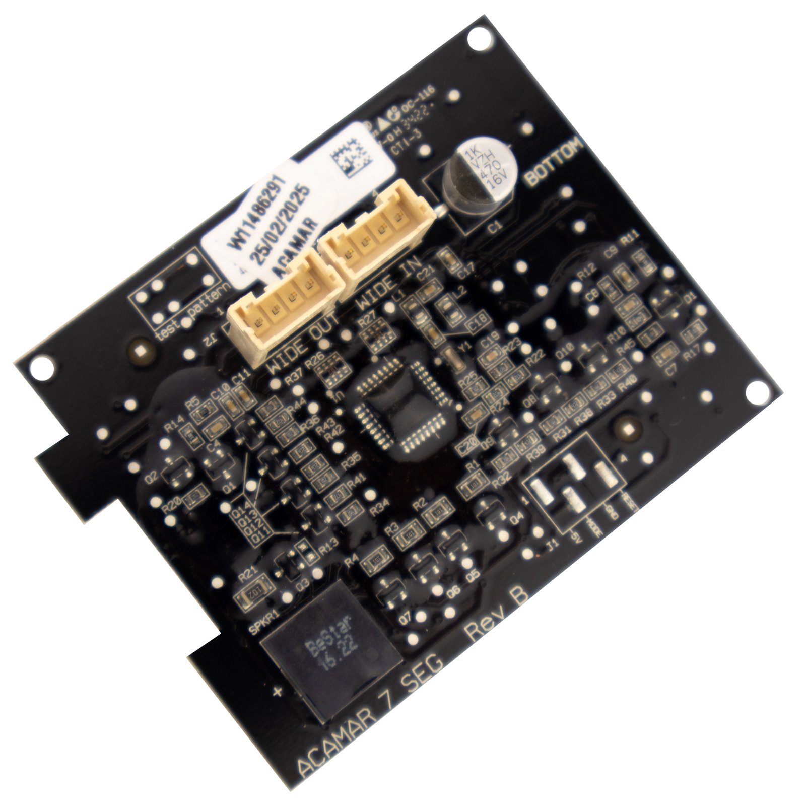 Tarjeta de control central lavadora Haceb Atlas panel trasero de 18Kg original