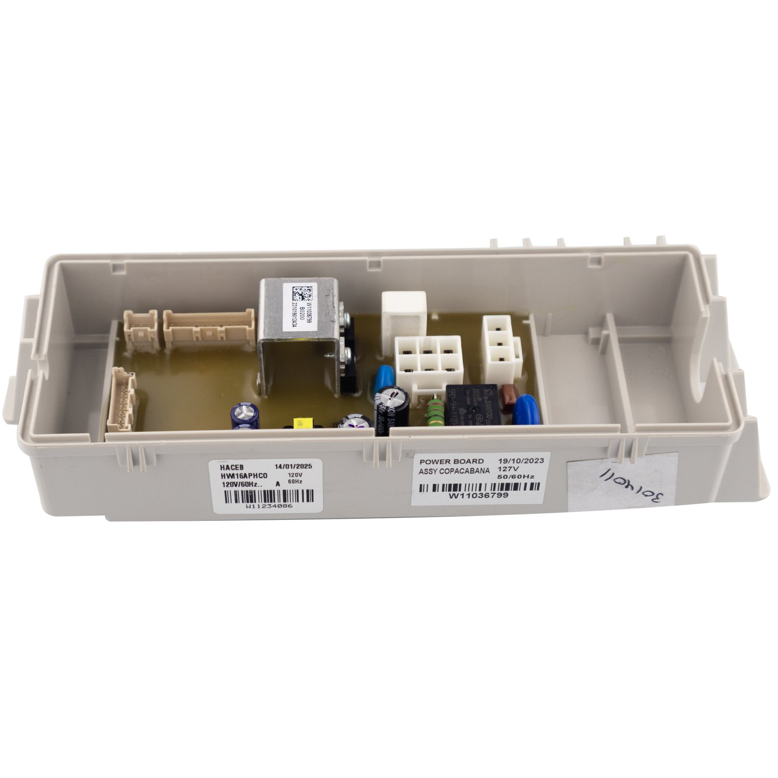 Tarjeta control panel de potencia lavadora Haceb Makhaira (Mass/Stroke) D1600