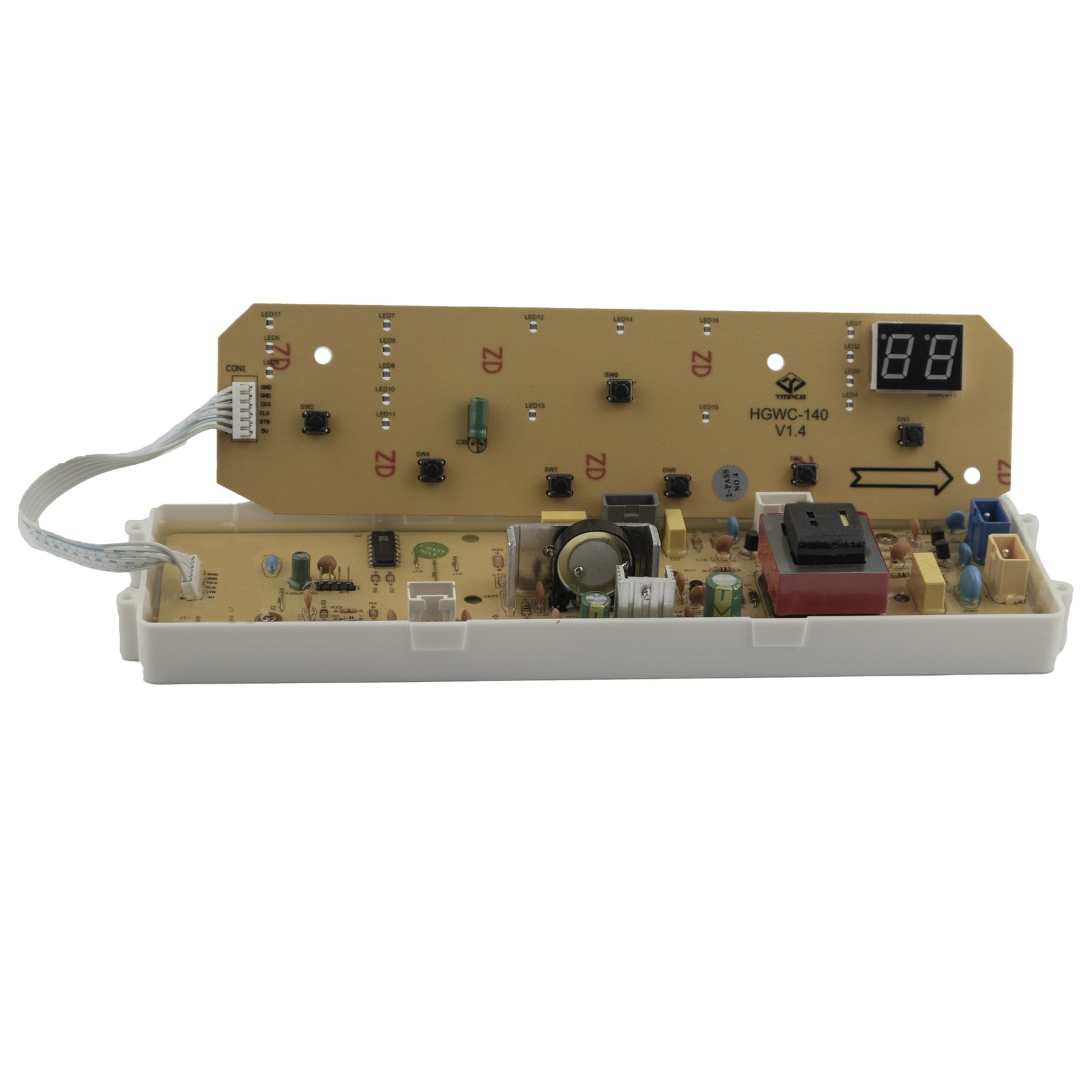 Tarjeta control panel lavadora Haceb assento as 420