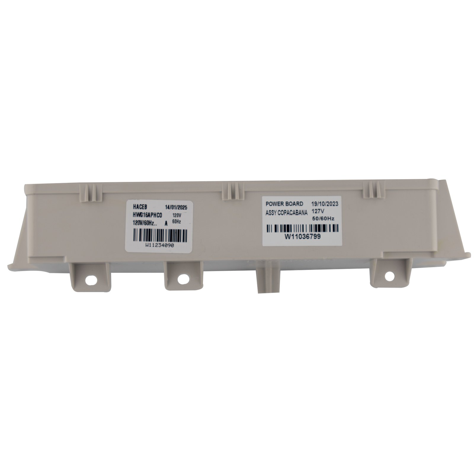 segunda Tarjeta contol panel de potencia lavadora Haceb Makhaira M1305 original