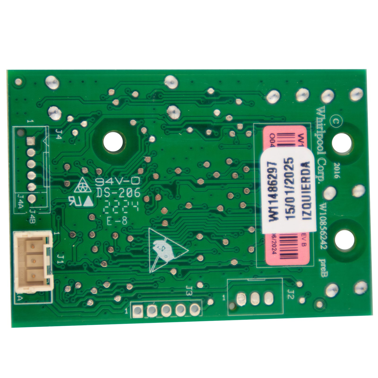 Tarjeta de control lavadora Haceb Atlas de 18Kg, lateral izquierdo original