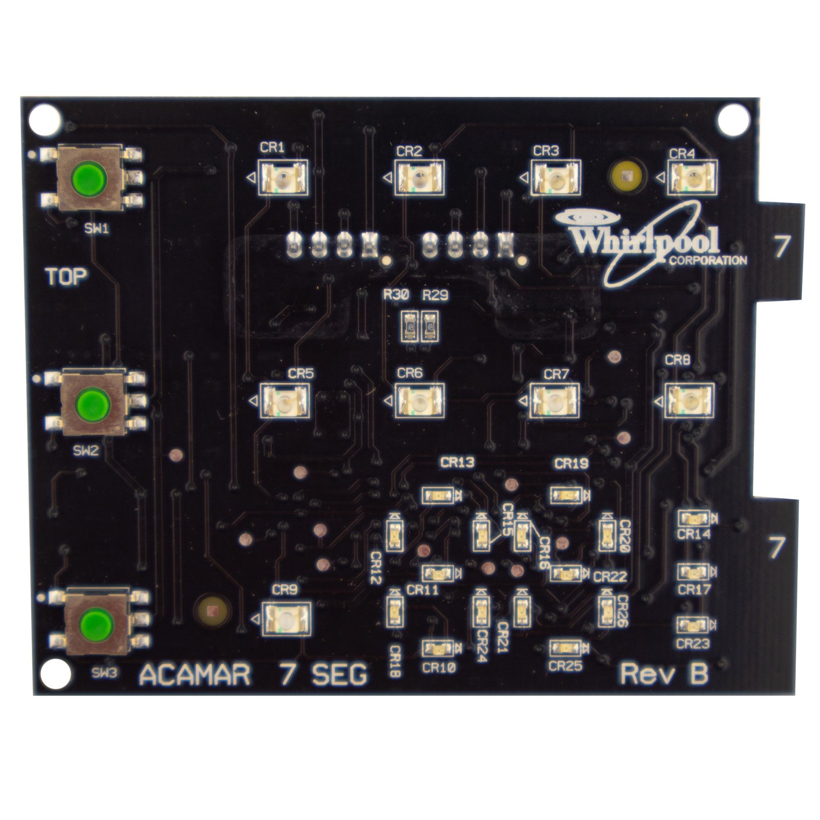 Tarjeta de control negra lavadora whirlpool original