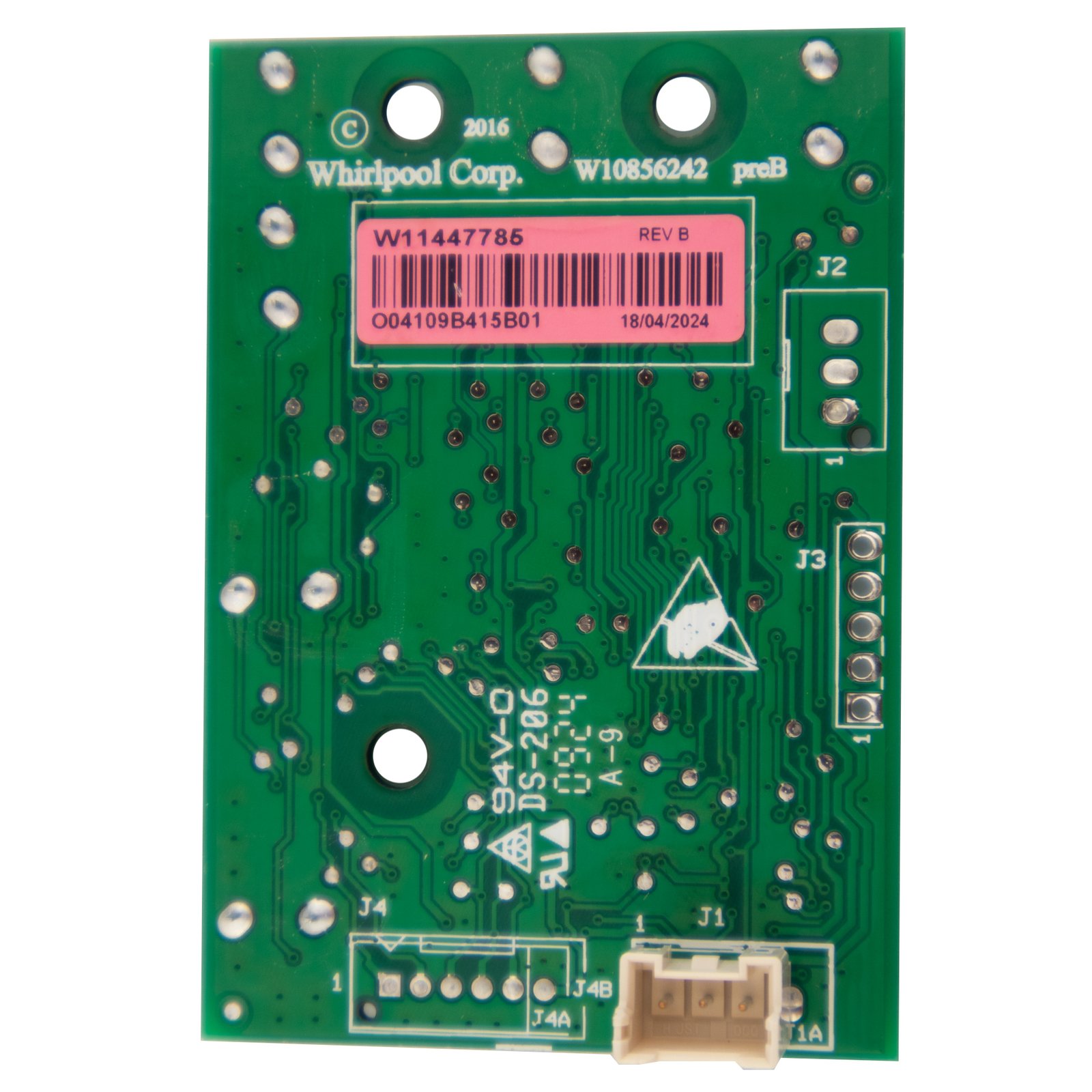 segunda Tarjeta control portaled 5 pulsadores lavadora Whirlpool original