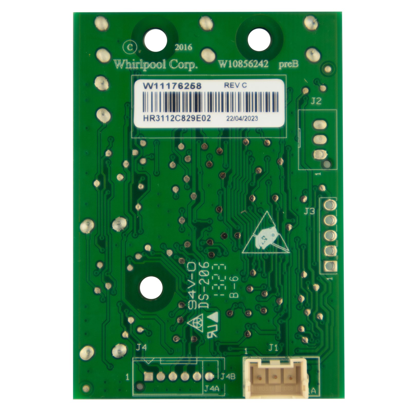 Tarjeta control portaled 4 pulsadores lavadora Whirlpool original