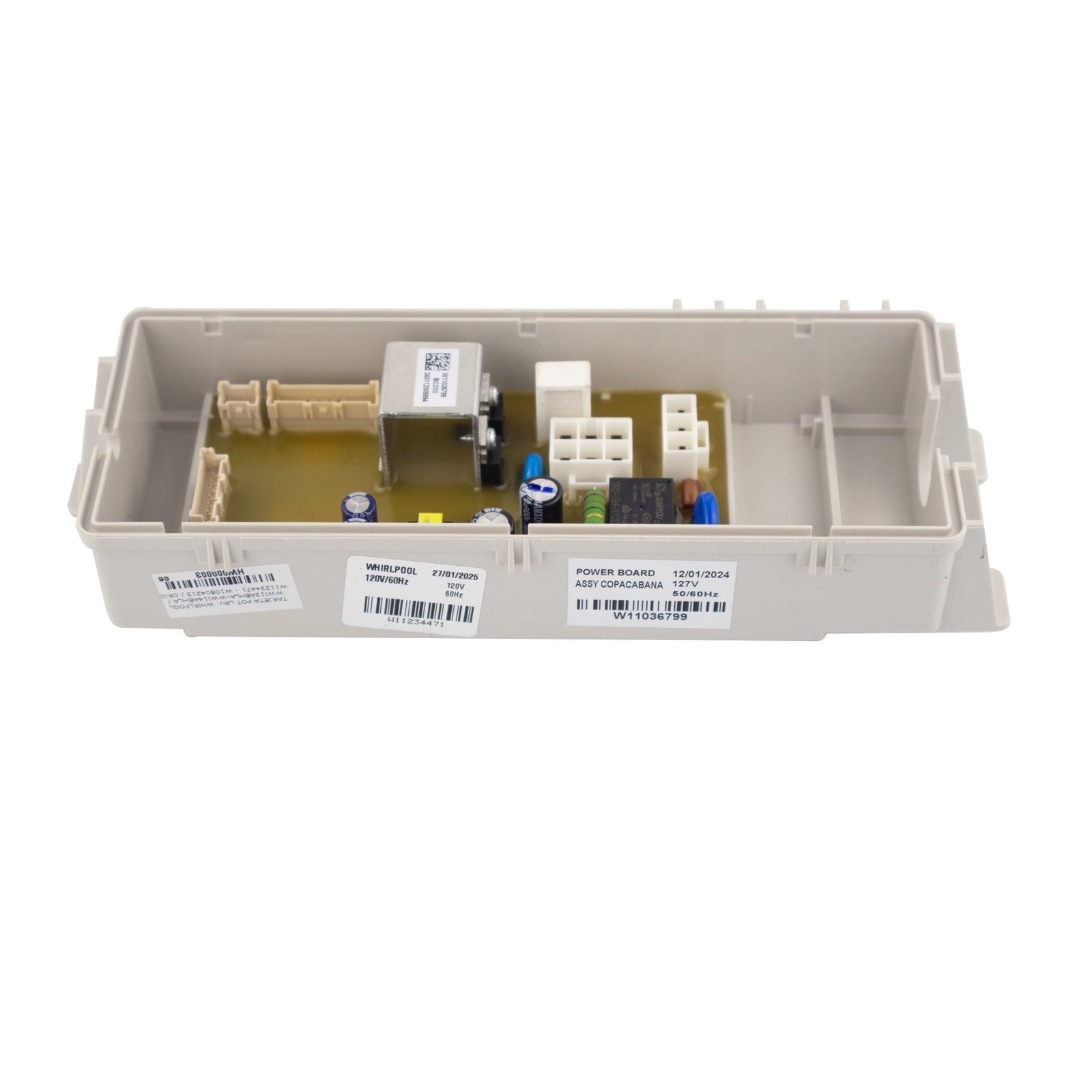 Tarjeta control panel de potencia lavadora Whirlpool WWI13ABHLA-WWI14ABHLA / W11234471-W10804213 Original