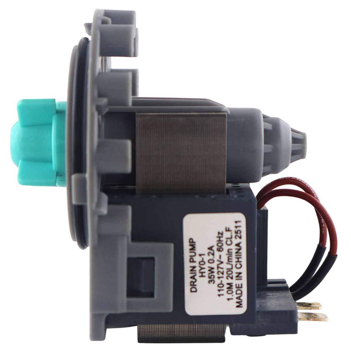 Bomba de desague universal 35 watts para lavadoras