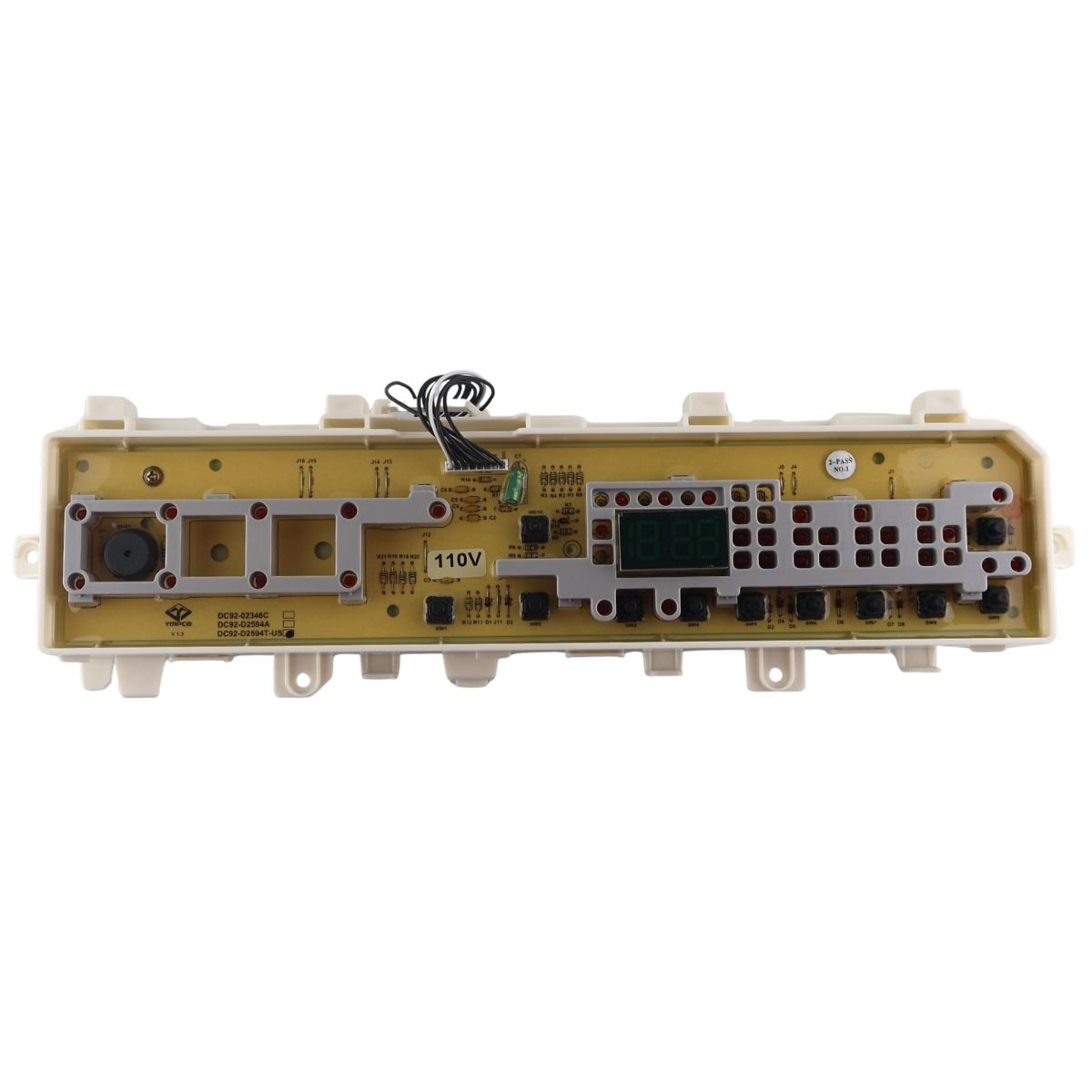 Tarjeta control panel lavadora Samsung inverter WA15T5260BY