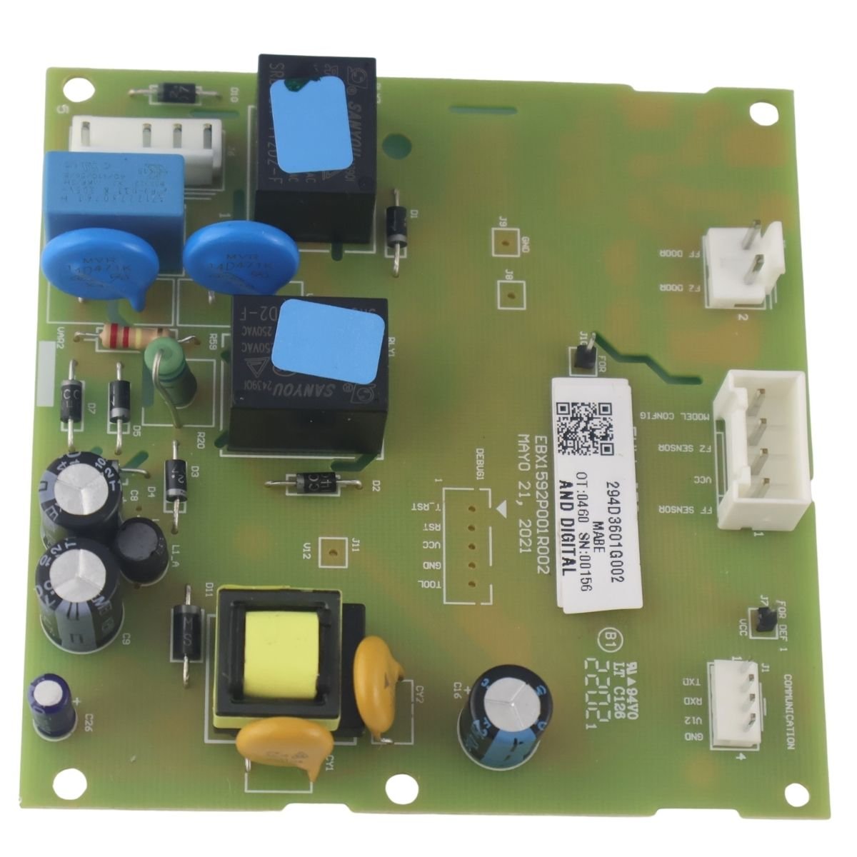Tarjeta control panel nevera mabe G02-G024-G025-G005-G004-G003 Original
