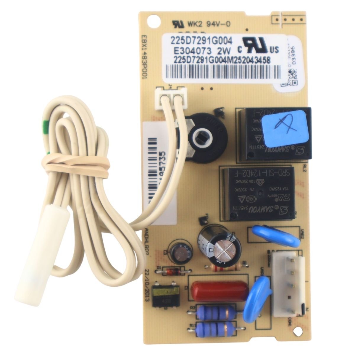 3 Tarjeta control panel nevera mabe centrales 225D7291G004 Original