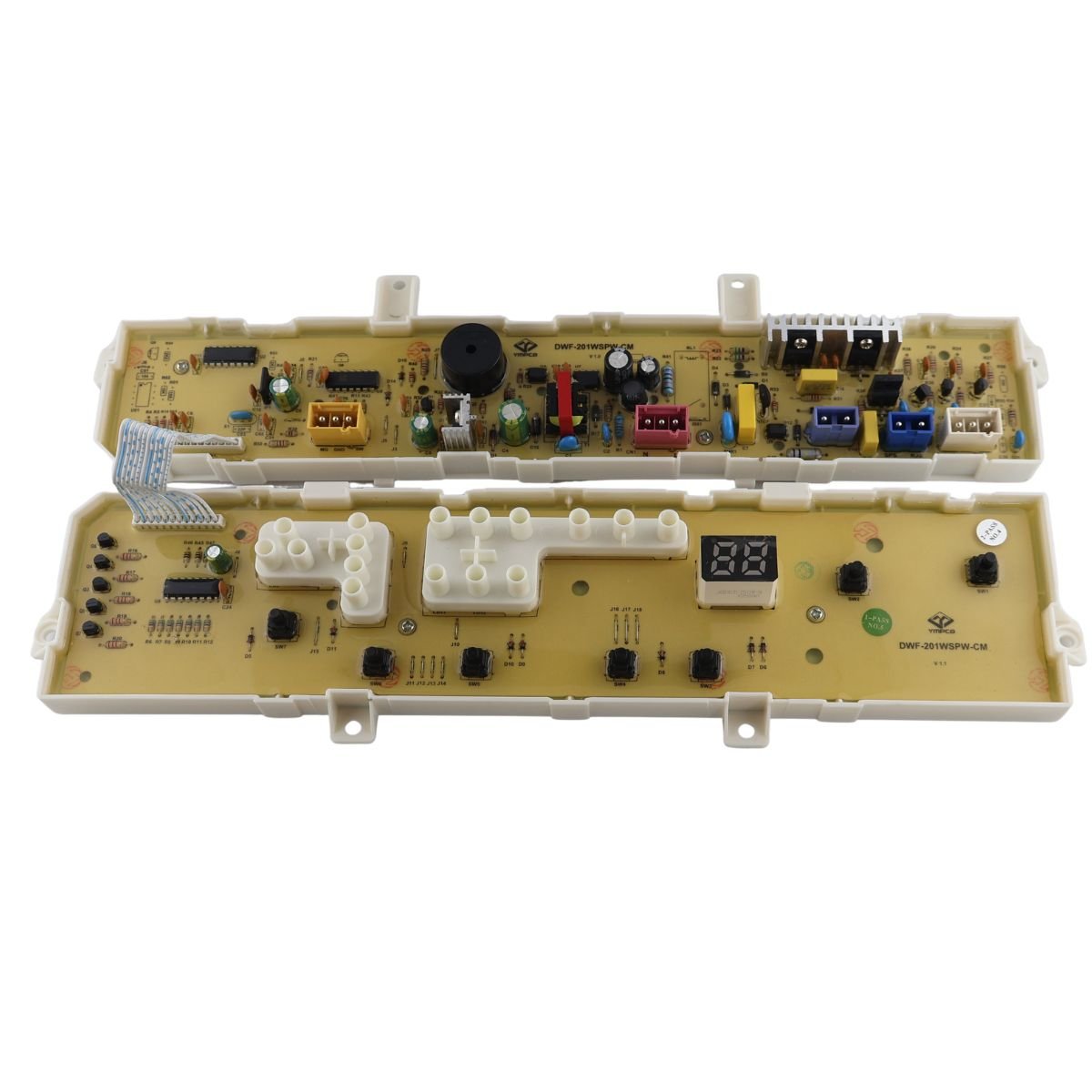 3 Tarjeta control panel lavadora Haceb As 520 AS 560 y advance25