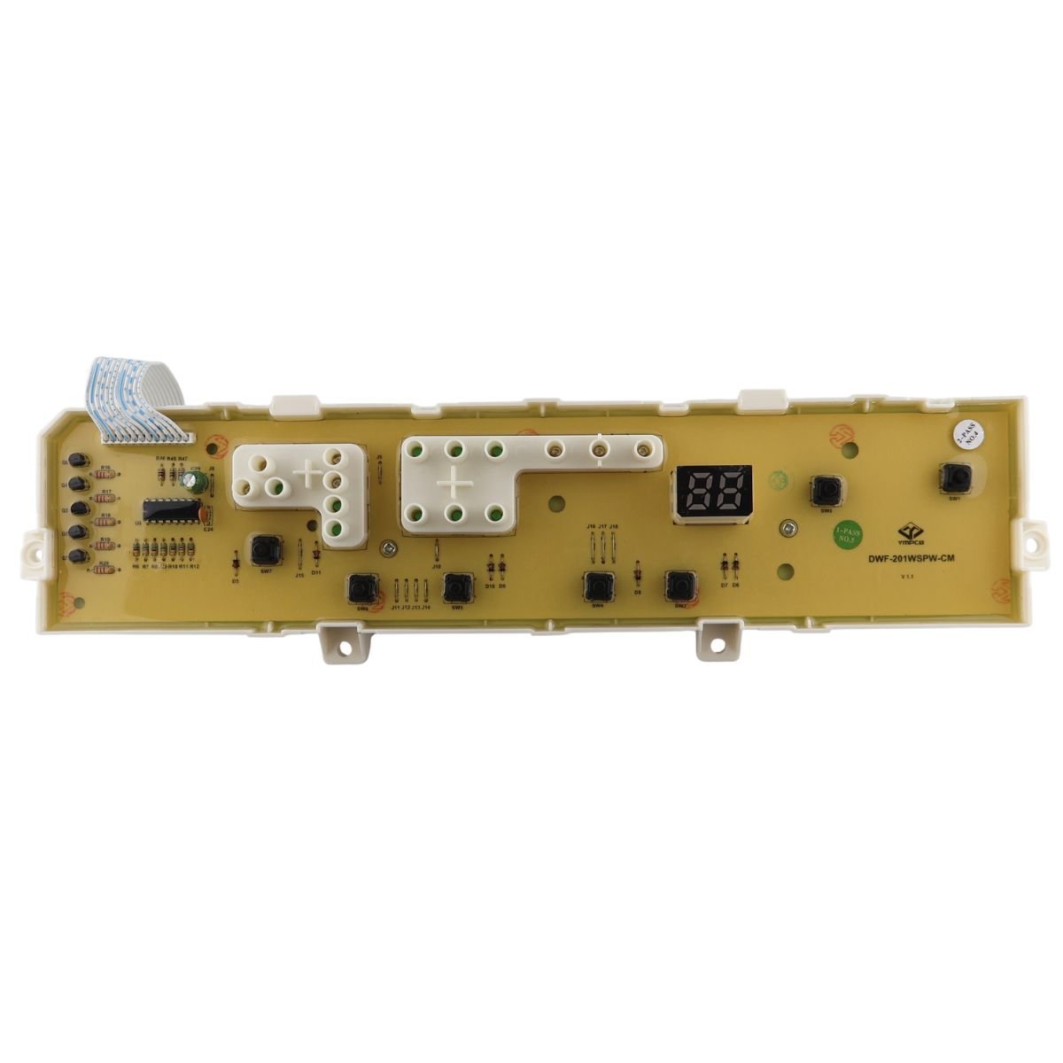 7 Tarjeta control panel lavadora Haceb As 520 AS 560 y advance25